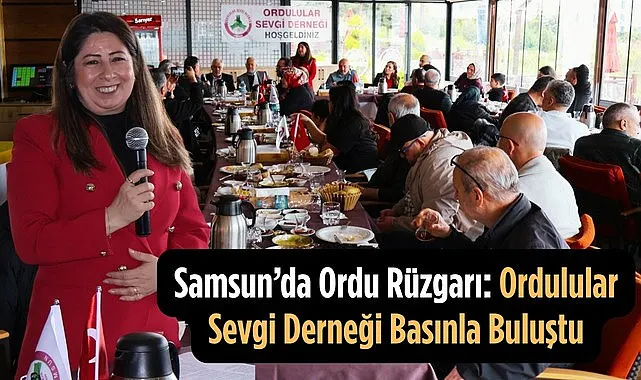 Samsun'da Ordulular Sevgi Derneği yeni hedeflerini paylaştı