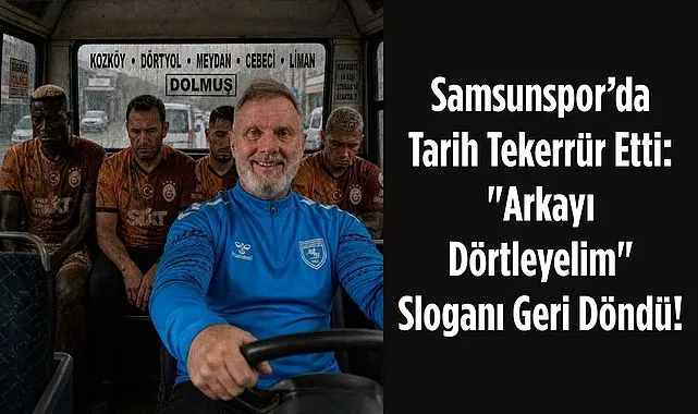Samsunspor arkayı dörtledi tarih tekerrür etti!