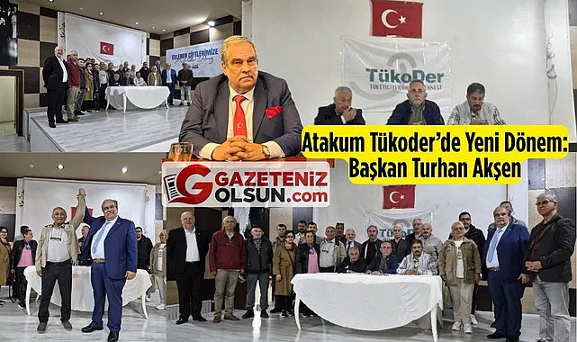 Turhan Akşen Tükoder Atakum Şubesi Başkanı Oldu