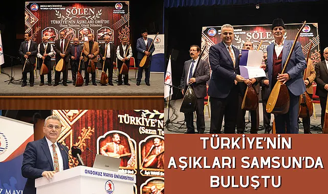 Türkiye'nin Aşıkları Samsun'da Buluştu