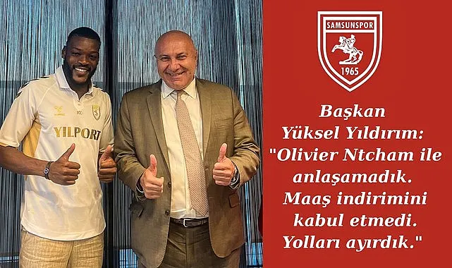 Yüksel Yıldırım bizzat duyurdu! Samsunspor'dan yeni sezonun ilk transferi