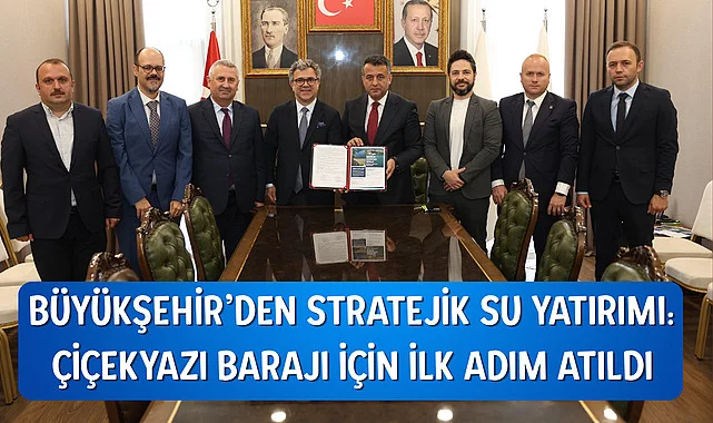 Büyükşehir'den stratejik su yatırımı