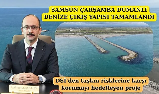 Samsun’da Taşkın Riskine Karşı Kritik Altyapı Tamamlandı!