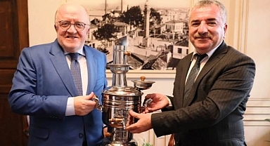 Başkan Özdemir'den SAMÜ ve MÜSİAD Samsun Şubesi'ne ziyaret