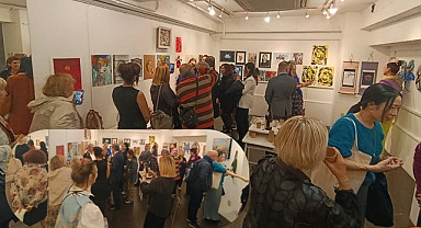 Yazarımız Ressam Ebru Şimşek’in eseri Tokyo’da Sergilendi