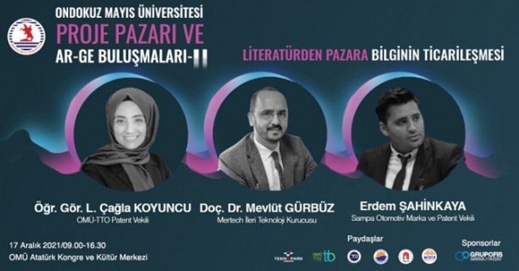 OMÜ Proje Pazarı Sergi, Panel ve Ödül Töreni 17 Aralık'ta