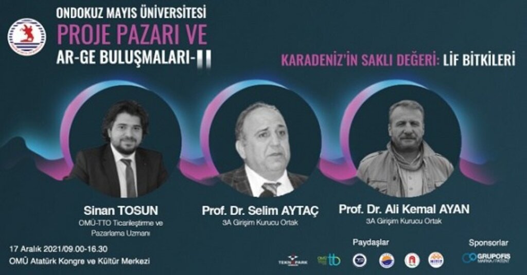OMÜ Proje Pazarı Sergi, Panel ve Ödül Töreni 17 Aralık'ta