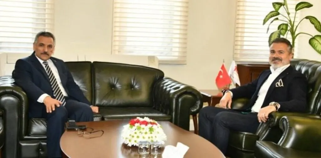 Suat Kılıç Vali Kaymak'ı ziyaret etti