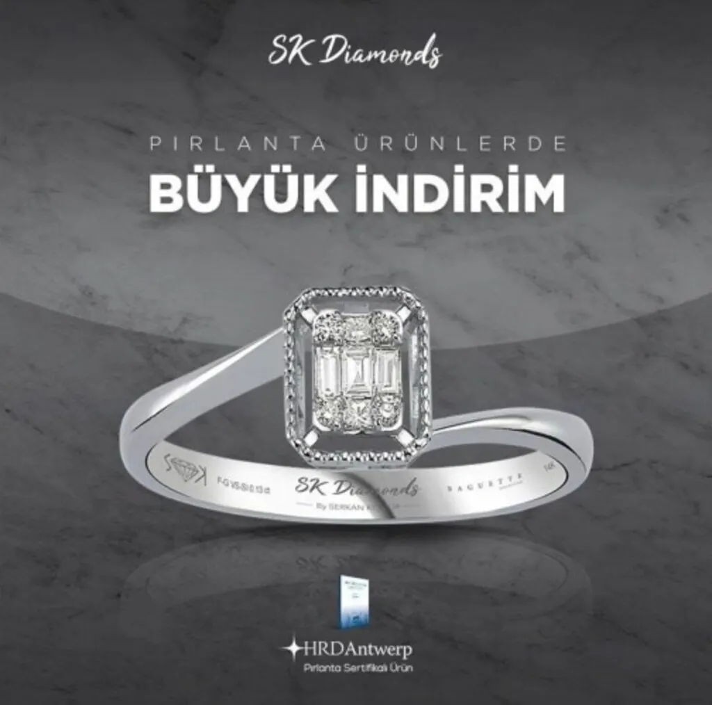 Pırlantada büyük indirim