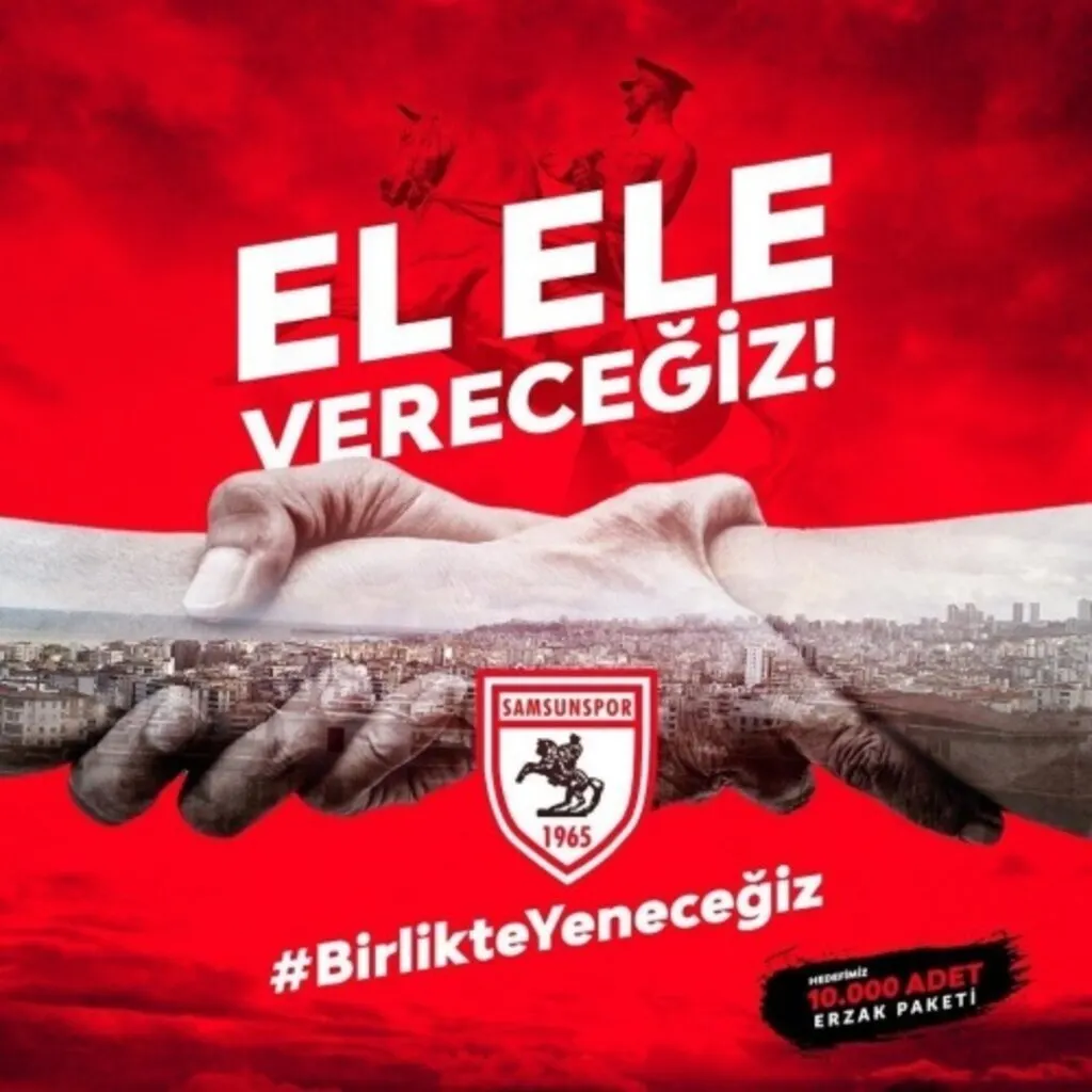 Samsunspor'dan yardım kampanyası