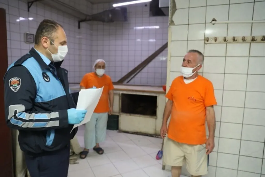 İlkadım'da Fırınlarda Denetimler Devam Ediyor