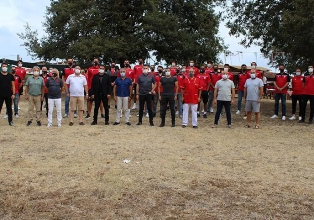 Samsunspor Kulübü Basketbol Şubesi barbekü partisinde buluştu