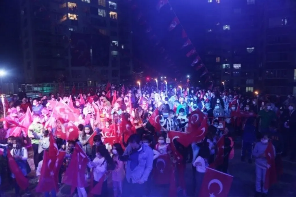 Atakum'da 29 Ekim Cumhuriyet Bayramı coşkusu