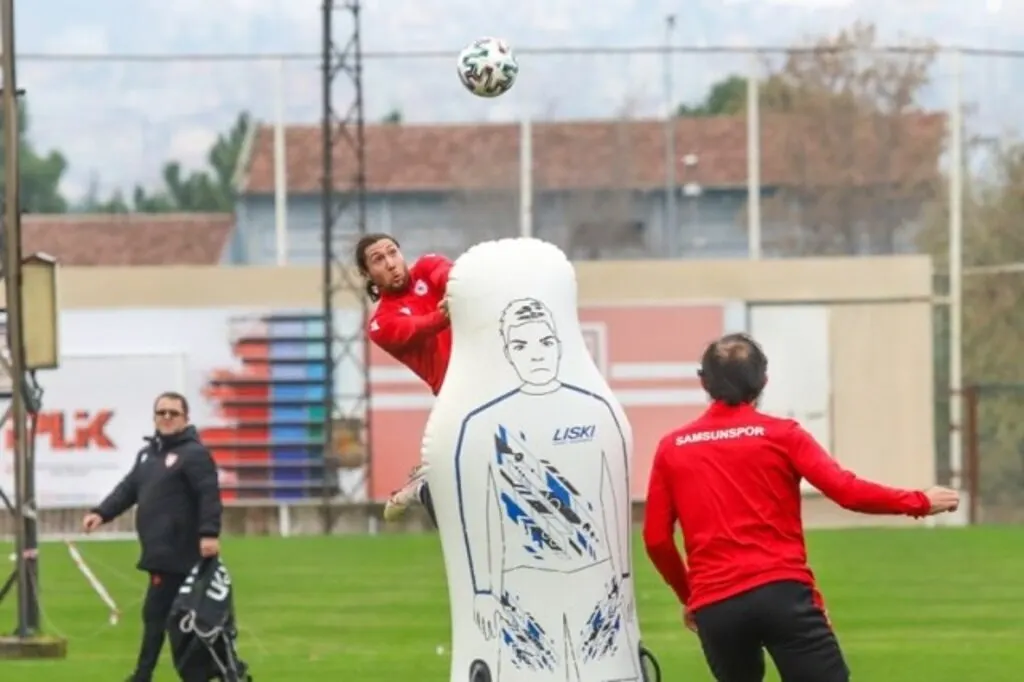 Yılport Samsunspor Şut Çalıştı