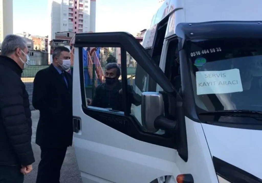 İlkadım’da Okul Servislerinde Tematik Denetim Yapıldı