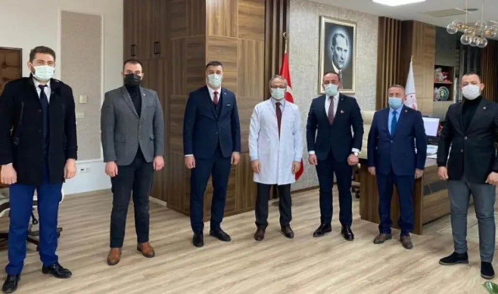 Yeniden Refah Partisi İlkadım İlçe'den 14 Mart ziyareti