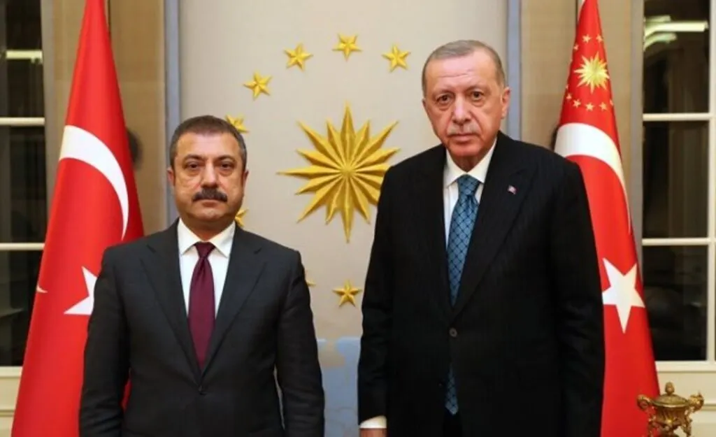 Cumhurbaşkanı Erdoğan Merkez Bankası Kavcıoğlu'nu kabul etti