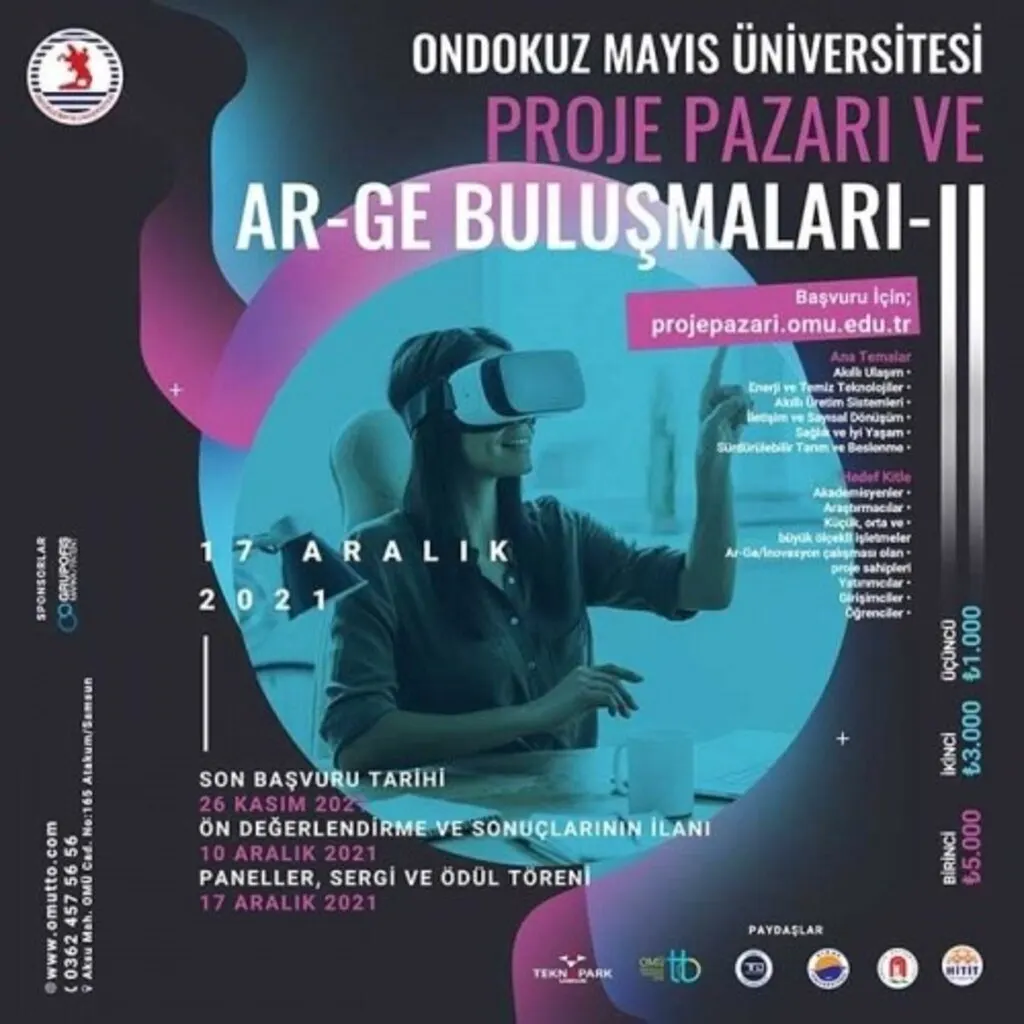 OMÜ Proje Pazarı Başvuruları Başladı