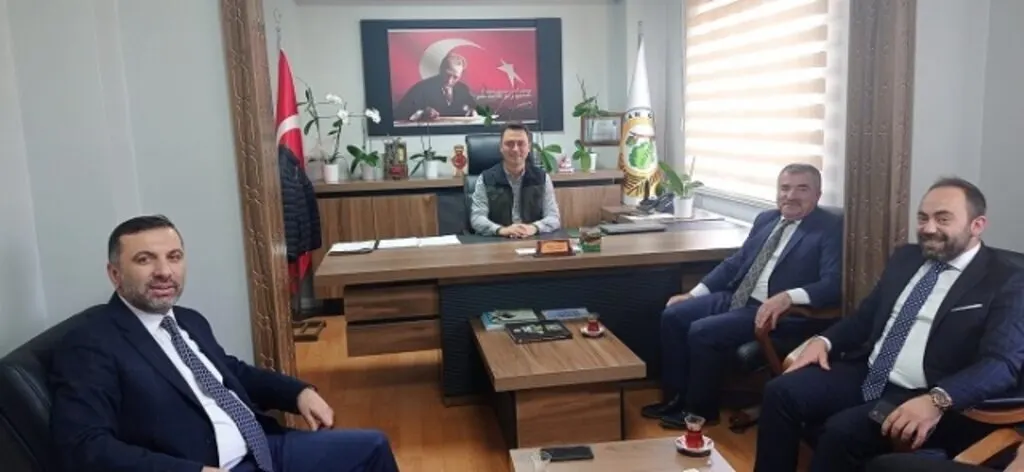 Havza Belediye Başkanı Özdemir’den Kavak Orman İşletme Müdürlüğüne ziyaret