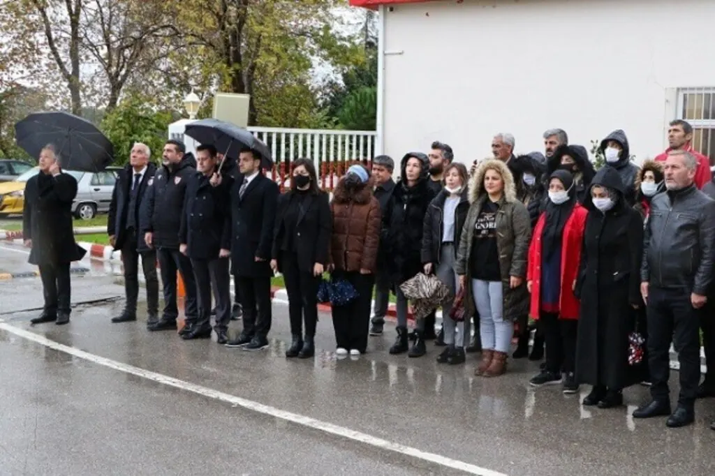 Samsunspor Atatürk'ü andı