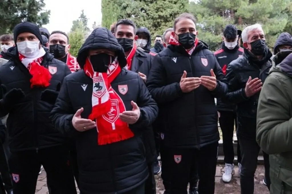 Samsun spor şehitlerini andı