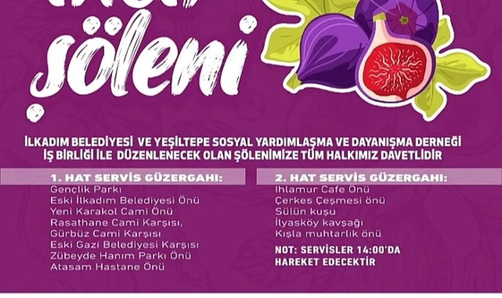İlkadım'da İncir Şöleni Başlıyor! İncir Şöleni ne zaman?