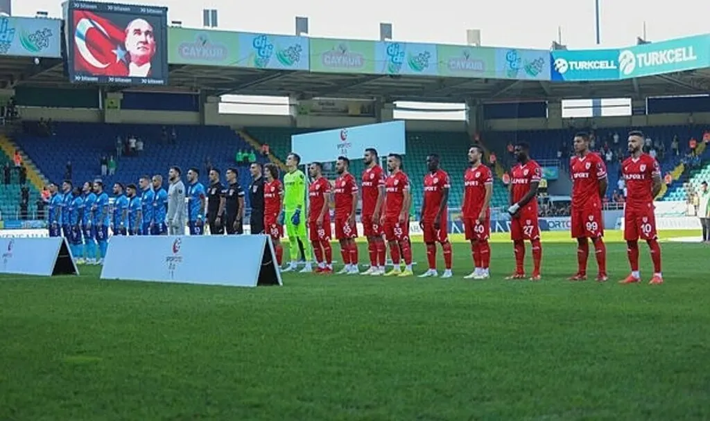 Samsunspor Çaykur Rizespor maç sonucu! Samsunspor Puan Durumu