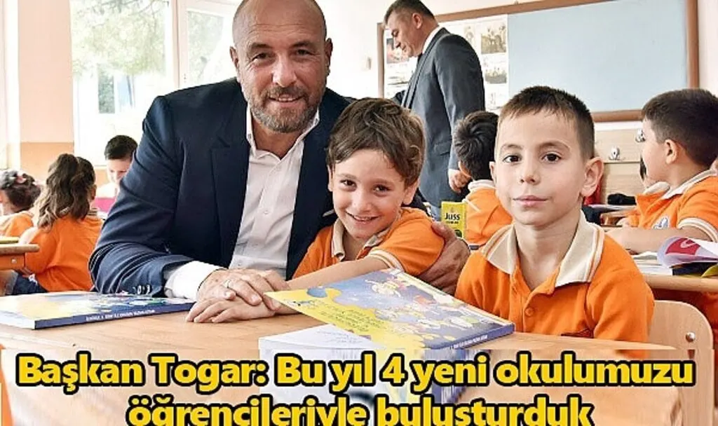 Tekkeköy'de 4 yeni okul öğrencilerle buluştu