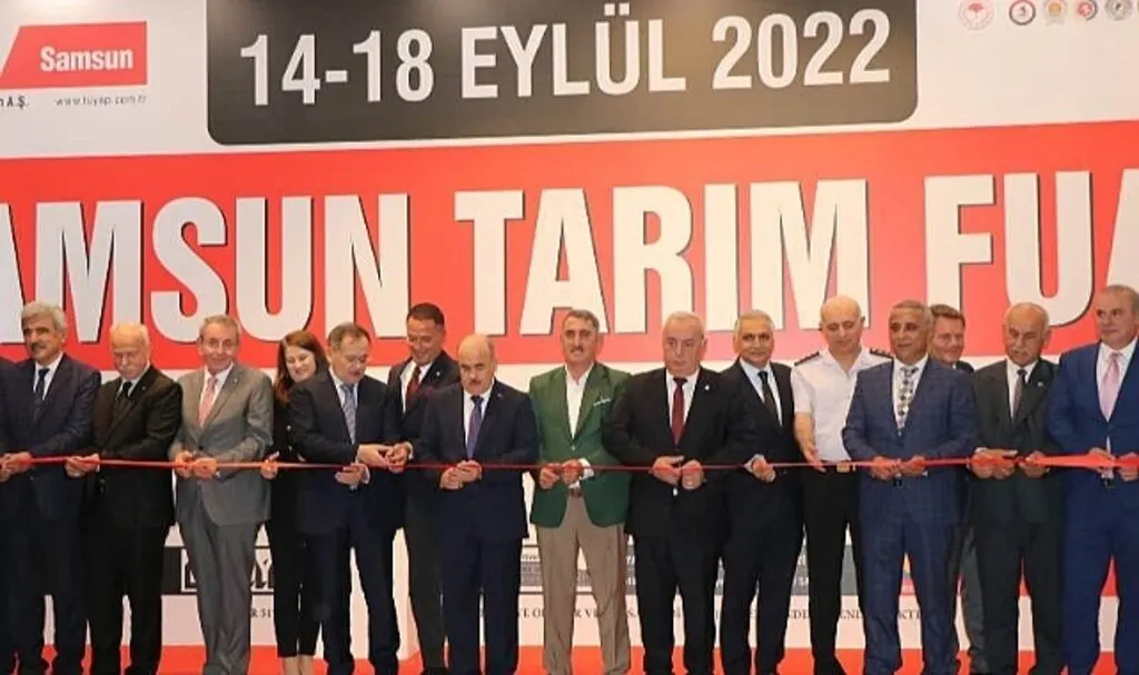 Samsun 7. Tarım, Hayvancılık ve Teknolojileri Fuarı açıldı
