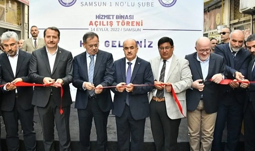 Eğitim Bir-Sen Samsun 1 No'lu Şubesi yeni hizmet binası açıldı