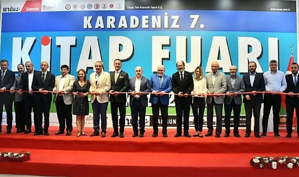 Karadeniz 7. Kitap Fuarı açıldı! Samsun Kitap Fuarı ziyarete açıldı!