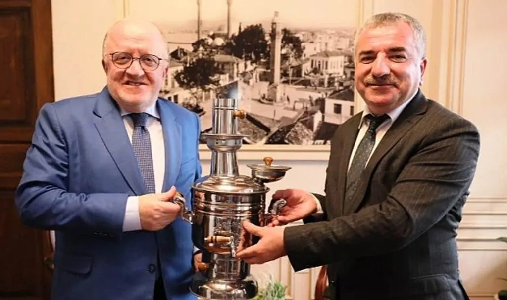 Başkan Özdemir'den SAMÜ ve MÜSİAD Samsun Şubesi'ne ziyaret