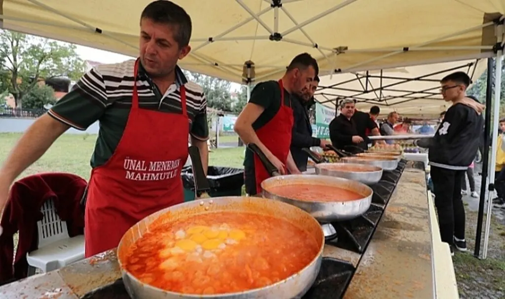 Kavak'ta Menemen Festivali coşkusu