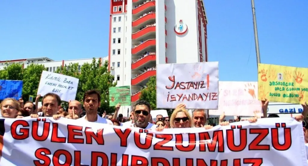 Samsun'da sağlık çalışanları, Opr. Dr. Furtun için yürüdü