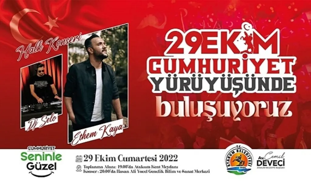 Cumhuriyet coşkusu Atakum sokaklarına taşacak 