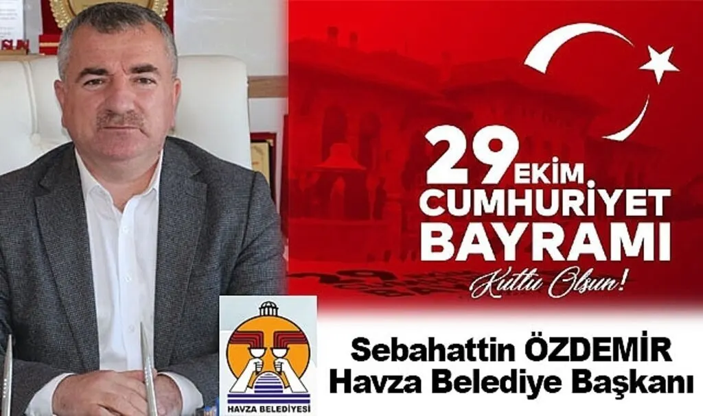 Başkan Özdemir'den 29 Ekim Mesajı