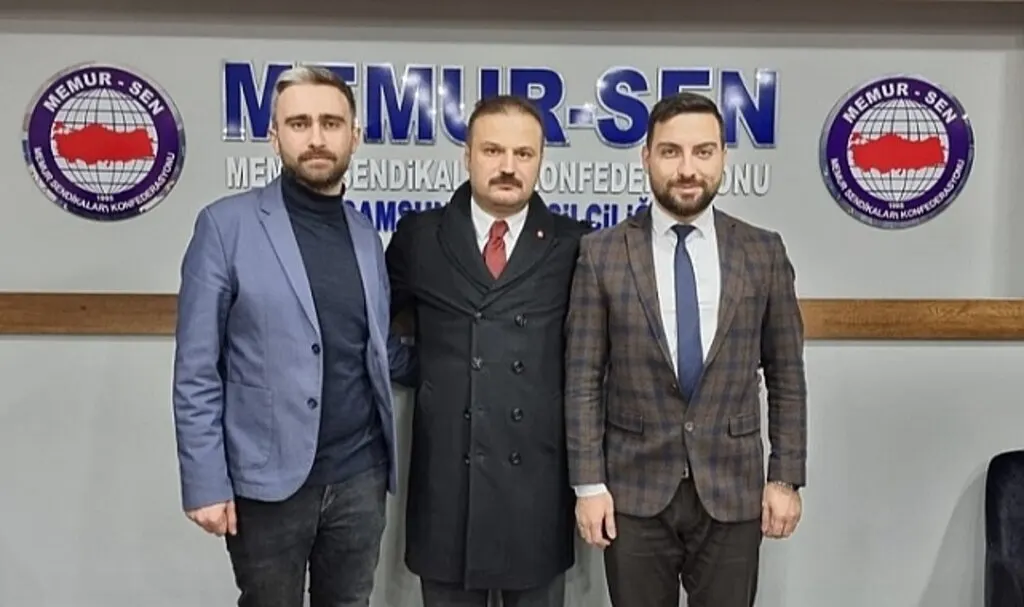 Samsun Genç Memur-Sen Temsilciliği'nde görev değişimi
