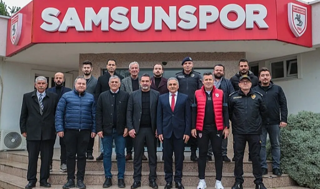 İl Emniyet Müdürlüğü'nden Samsunspor'a ziyaret 