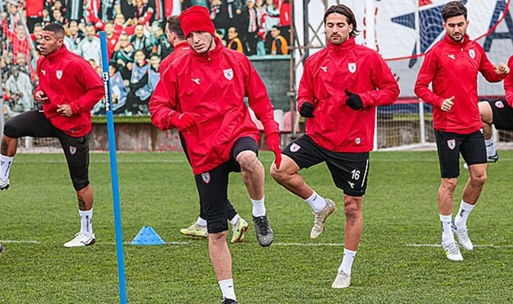 Samsunspor Erzurumspor maçı hazırlıklarını tamamladı