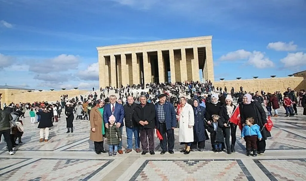 Samsun’da yaşayan mübadiller Anıtkabir’de