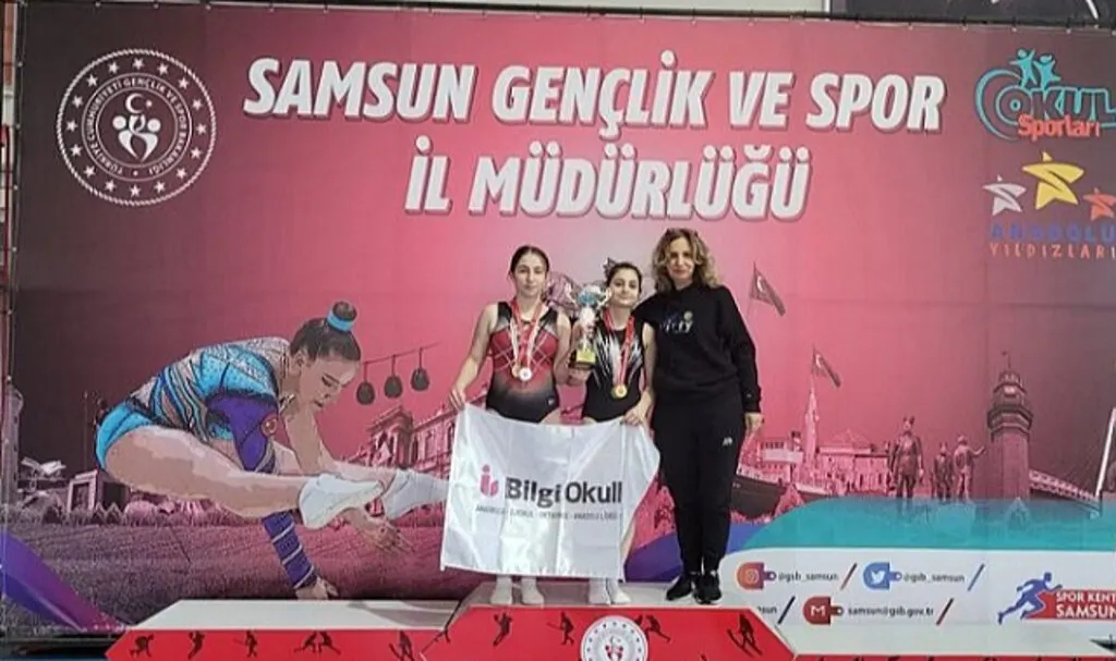 Trampolin Cimnastik İl Birinciliği tamamlandı! Samsun Trampolin Cimnastik