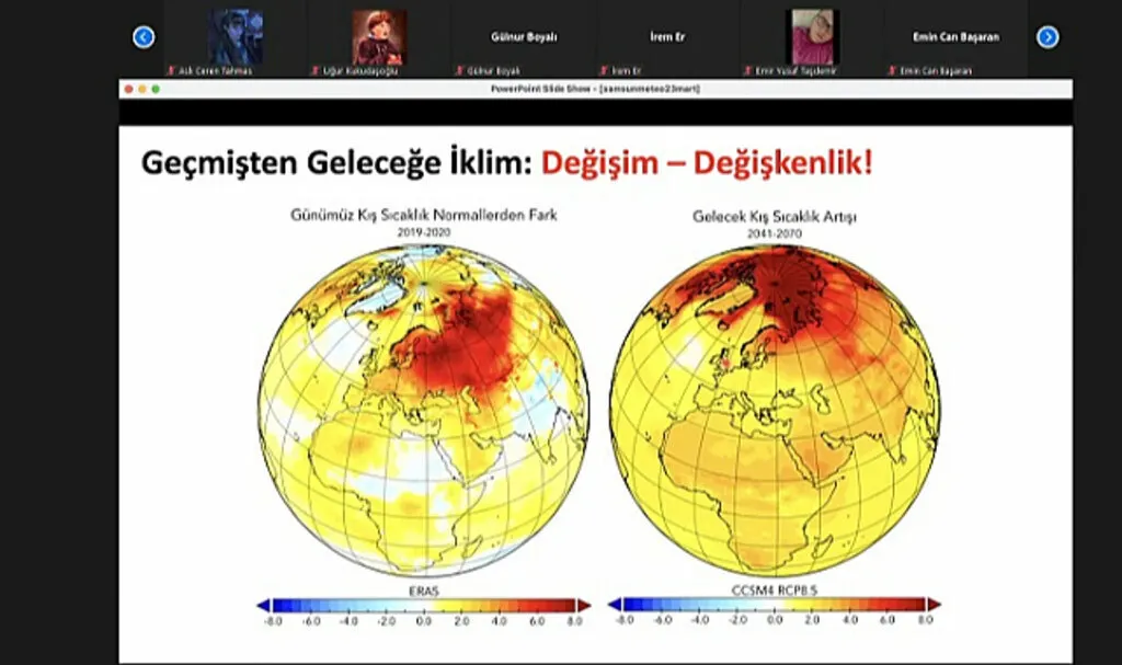 Samsun Üniversitesi'nde Dünya Meteoroloji Günü etkinliği