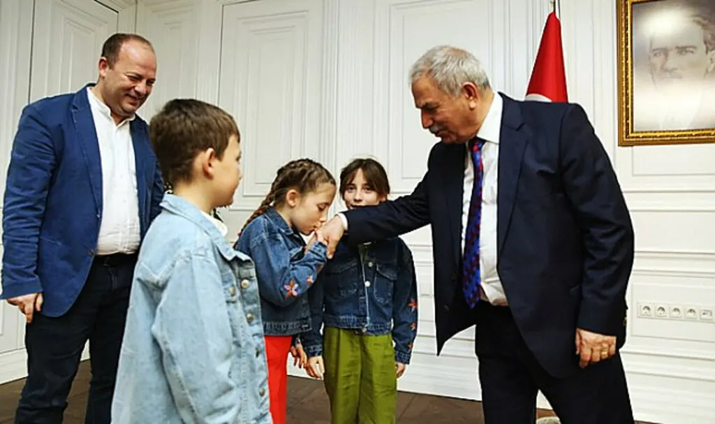 İlkadım Belediyesi'nde bayramlaşma töreni