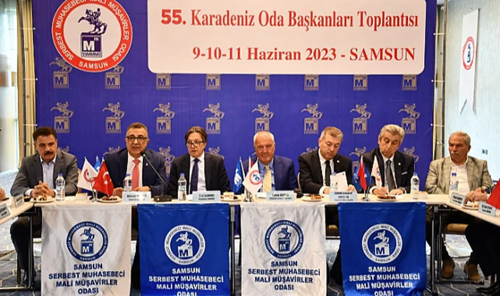 55. Karadeniz Oda Başkanları Toplantısı Samsun SMMMO ev sahipliğinde gerçekleşti