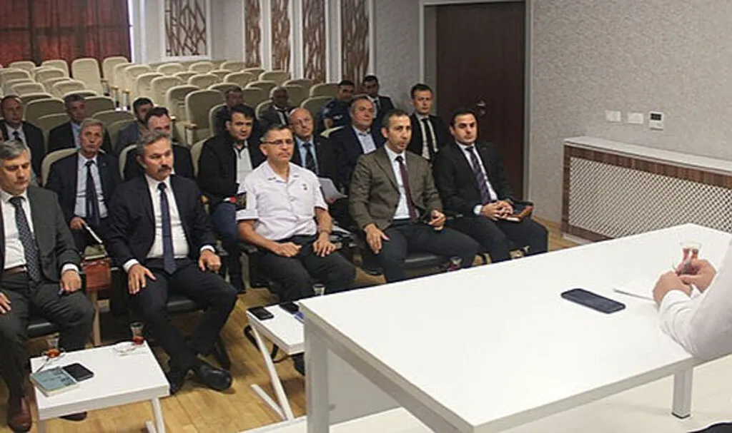Havza ilçe idare şube başkanları toplantısı düzenlendi
