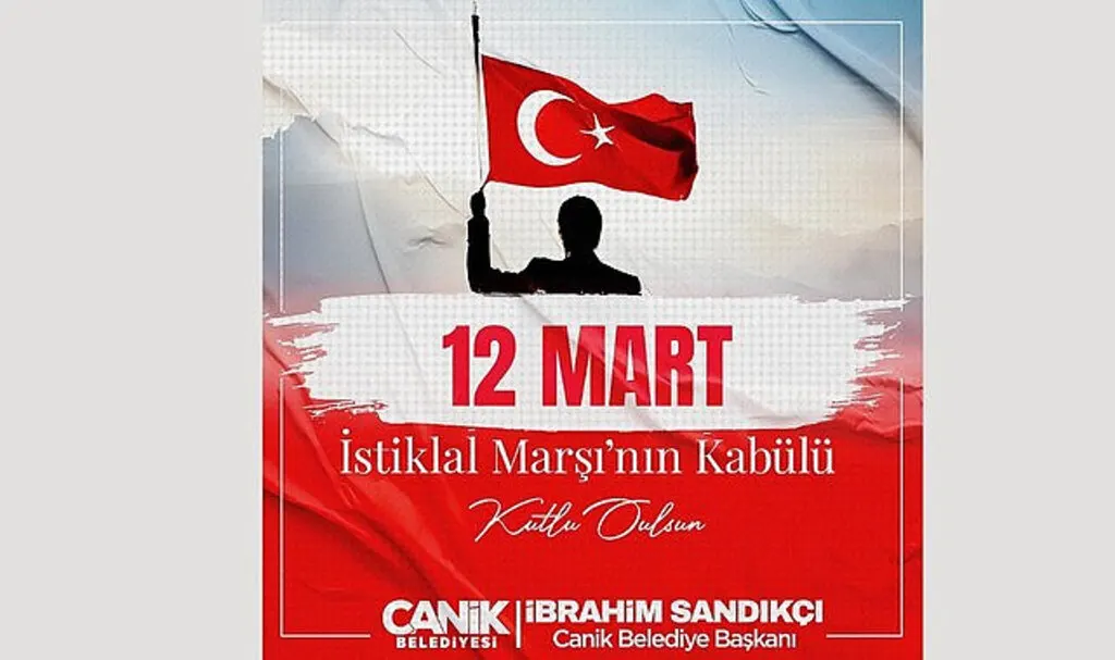 Canik Belediyesi'nden 12 Mart Kutlama Mesajı