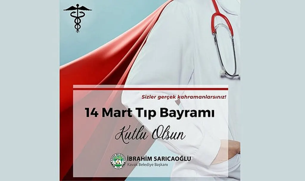 Kavak Belediyesi'nden Tıp Bayramı Mesajı