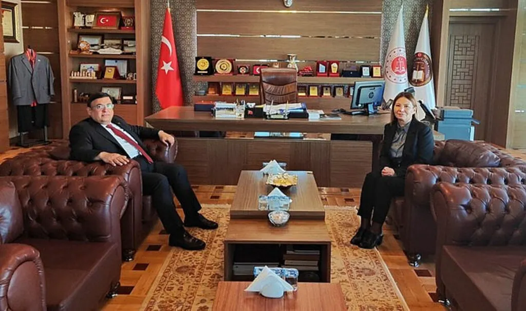 OMÜ Rektörü Aydın'dan Cumhuriyet Başsavcısı Kılıç'a Ziyaret