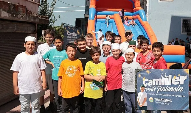 İlkadım Belediyesi'nden Derebahçe Mahallesi Şehit Selman Camii'nde Etkinlik