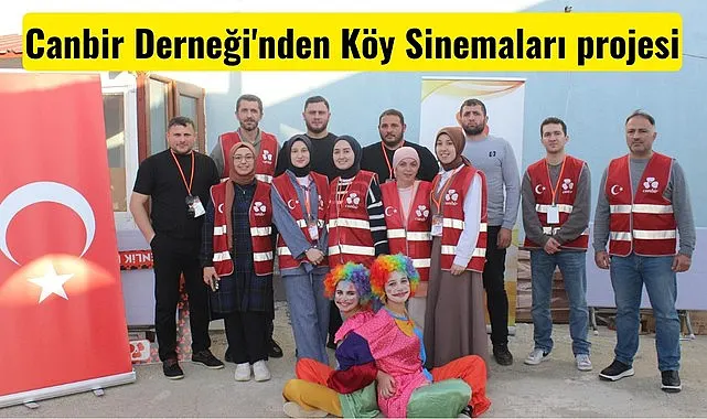 Samsun'da Canbir Derneği'nden Köy Sinemaları projesi başladı